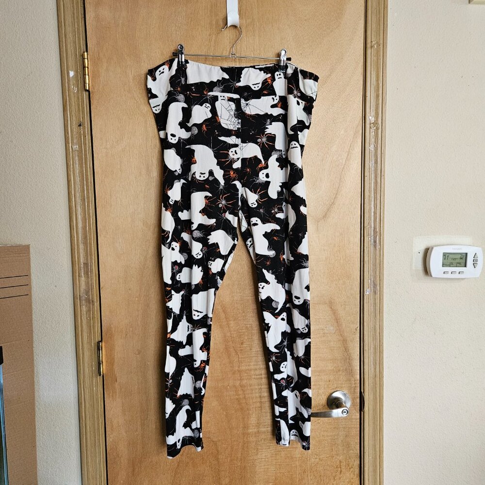 Lularoe TC2  Halloween Ghost Spider Leggings - Picture 6 of 8